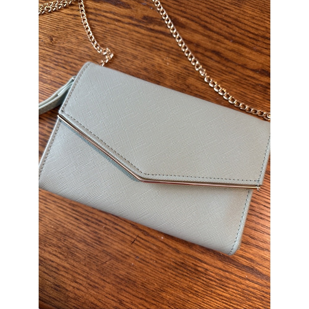 Out the Door Sage Green Chain Wallet Women's Wallet Handbag Lulus Miztique